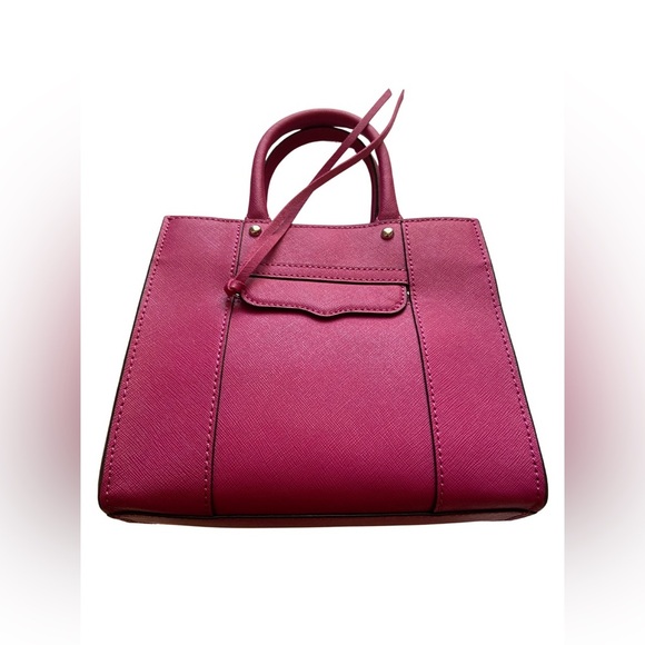 Rebecca Minkoff Top Handle Bag – Magenta Leather Crossbody - Picture 14 of 15